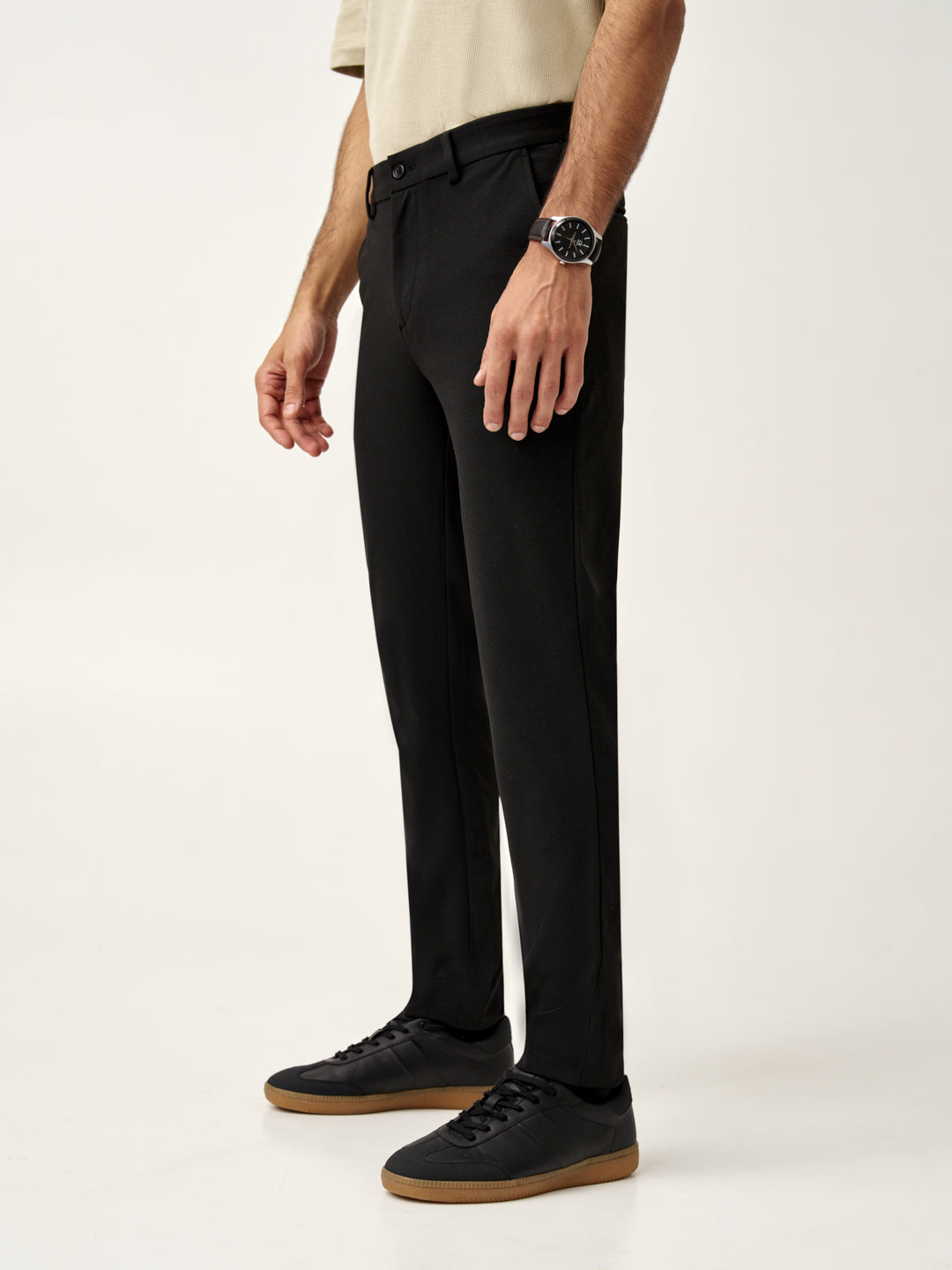 Bangalore Black Power-Stretch Pants