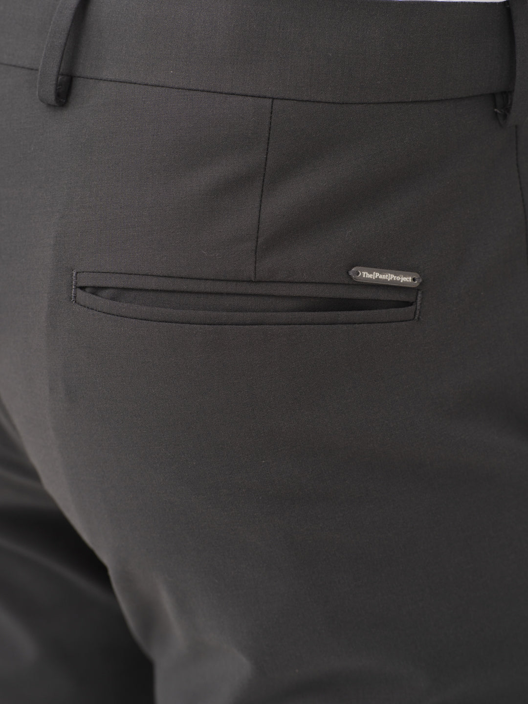 Timeless Grey Relaxed Fit Stretch Formal Pants