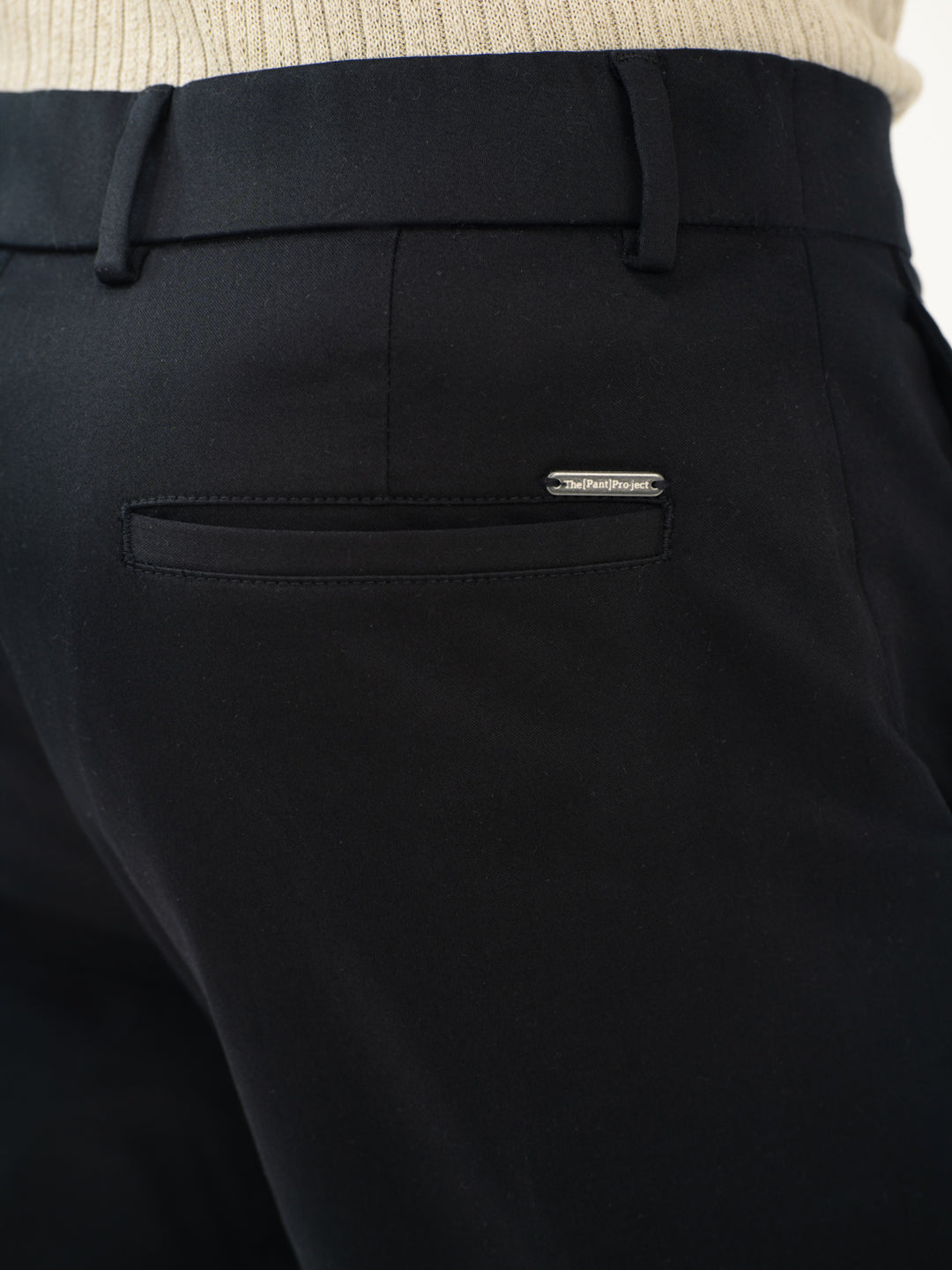 Stormguard Black Slim Fit Stretch Chinos