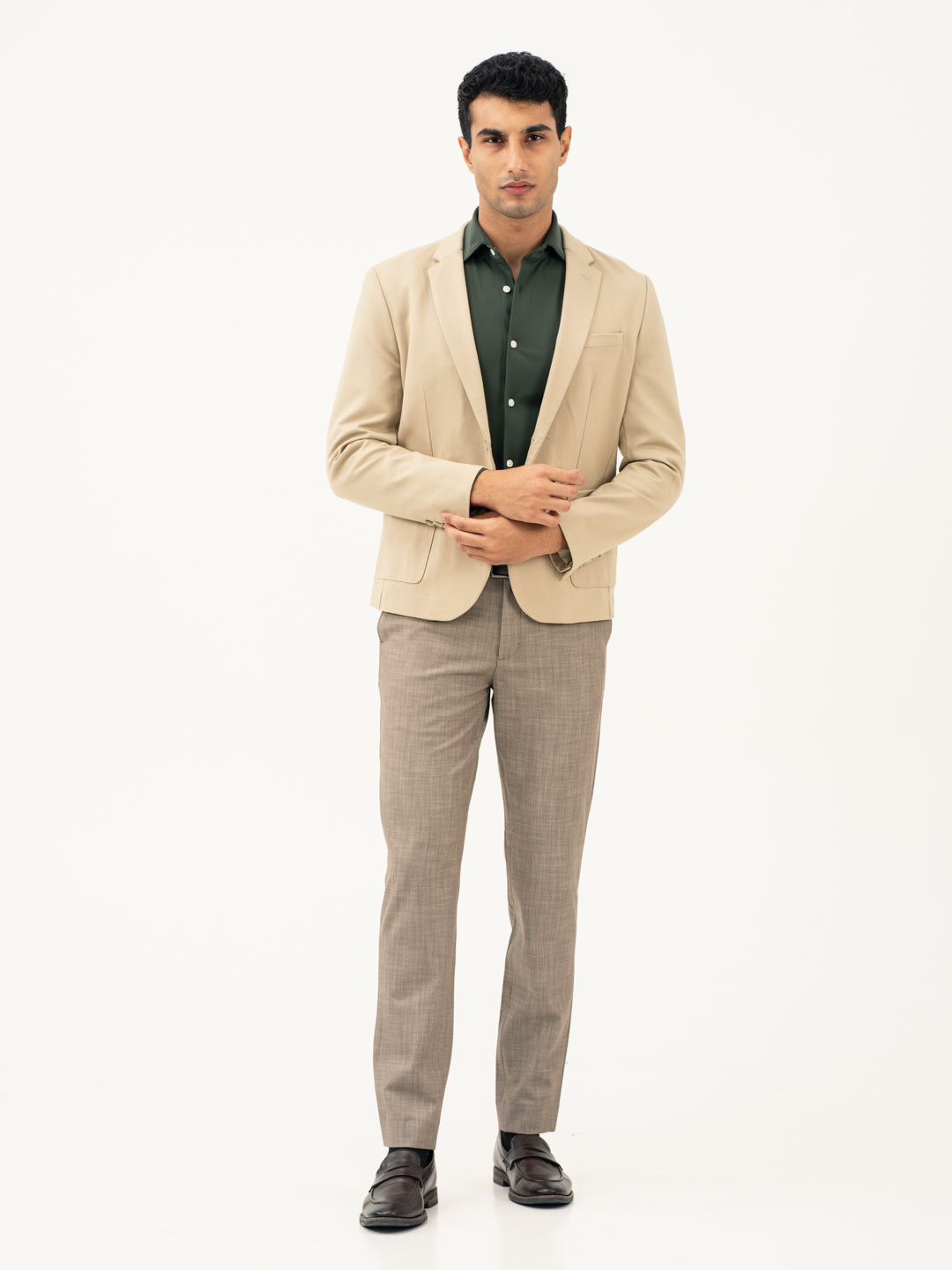 Granola Brown Business Casual Pants