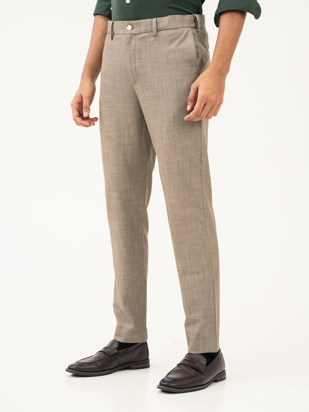 Granola Brown Business Casual Pants