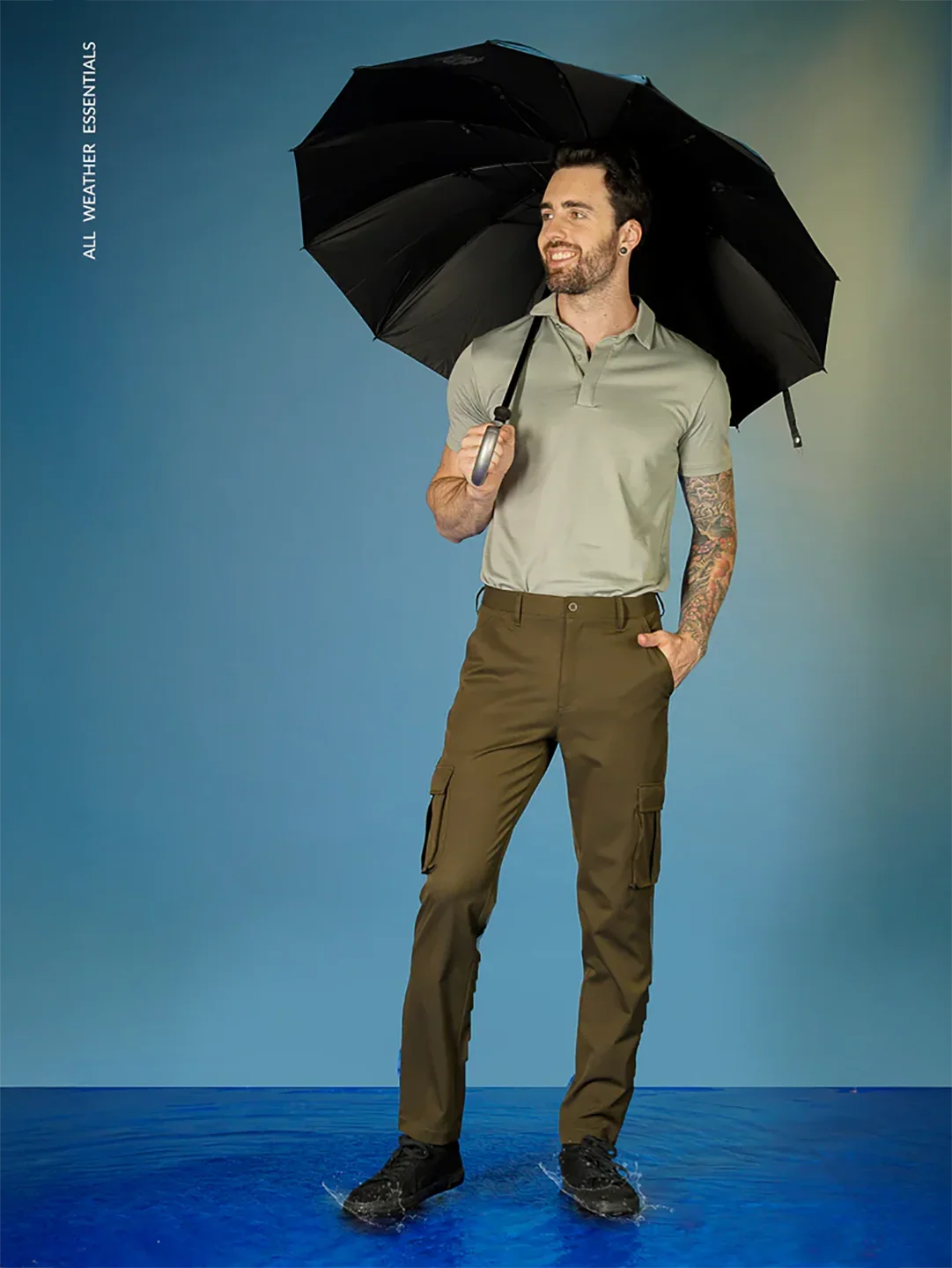 Olive All Weather Stretch Cargo Pants
