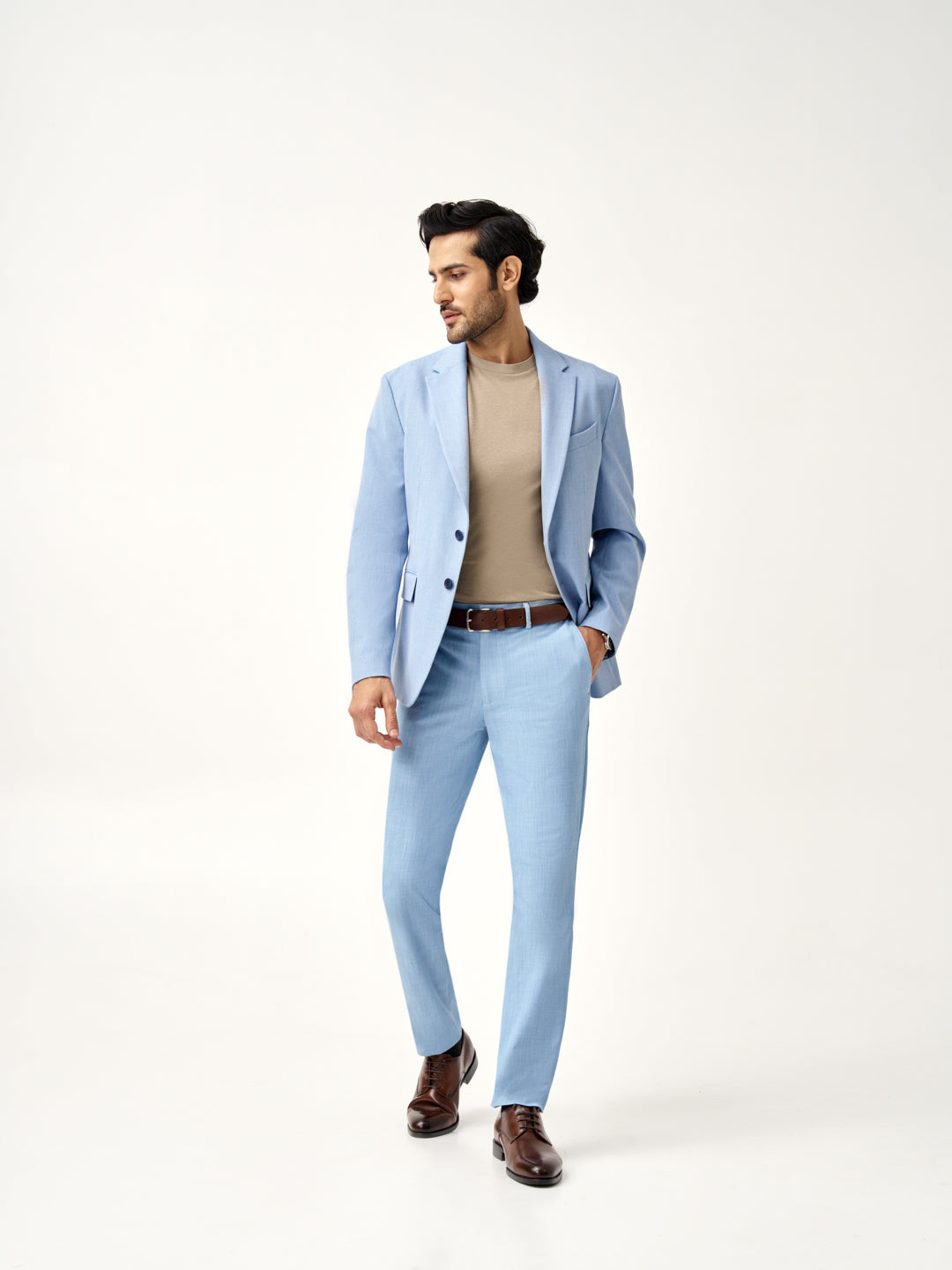 Bali Blue Business Casual Pants