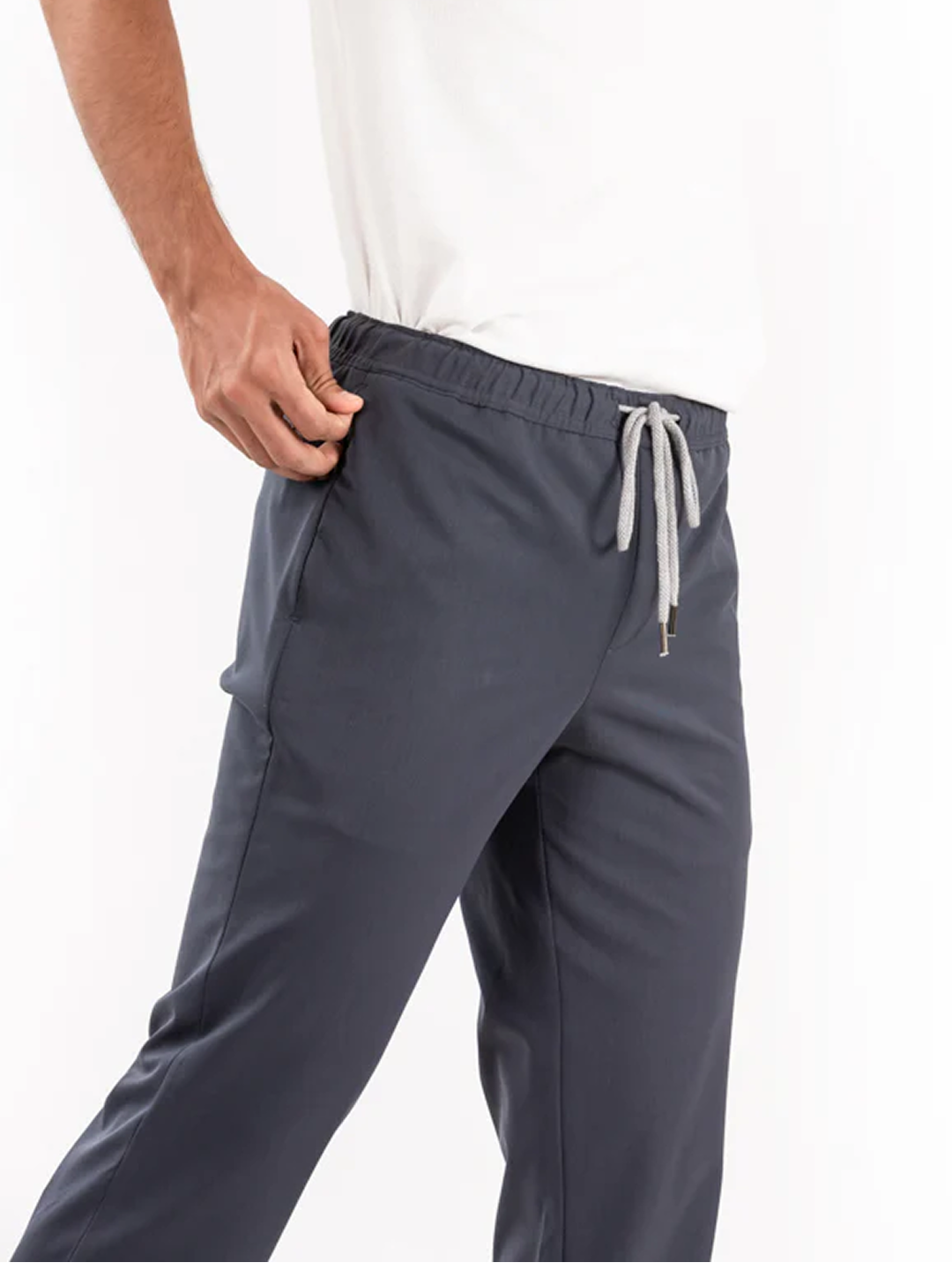 Grey All Weather Stretch Joggers
